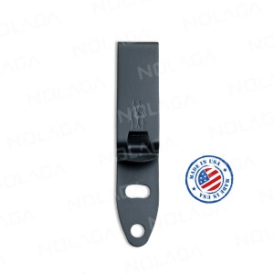 Klips mocujący do kabur DCC Mod 4 Shorty HLR Gear Clip 1.5" SHS Grey Cerakote USA - pas do 38 mm