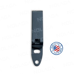 Klips mocujący do kabur DCC Mod 4 Shorty HLR Gear Clip 1.75" SHS Grey Cerakote USA - pas do 45 mm