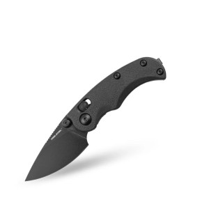 Nóż Składany Real Steel ESCA 7181BB Crossbar Lock Black 12C27 Black