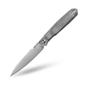 Nóż Real Steel Metamorph G5 Fixed II Satin Nitro-V Grey Micarta / Ostap Hel