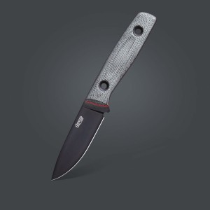 Nóż TRC Knives Classic Freedom DLC M390 Black Canvas Micarta Red Liners Black Kydex