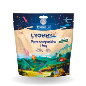 LYOMMY Puree ze Szpinakiem i Fetą 500 g