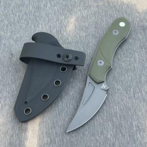 Nóż Audacious Concept Fanglet  MagnaCut OD Green G10 Kydex nóż EDC outdoor