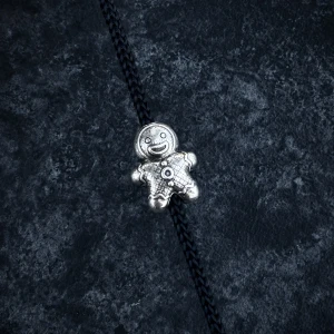 Koralik Ozdoba EDC Audacious Concept G-Man Bead AC600904 Sterling Silver – Srebro, Mini Figurka Piernikowy Ludzik Wykonanie Jubilerskie