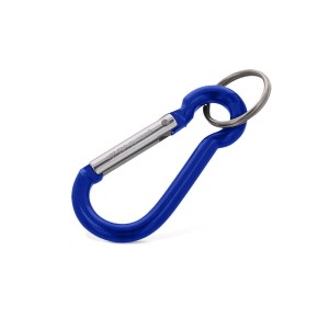 Karabińczyk FOX 7 Aluminiowy IO-30707 Niebieski 7 cm