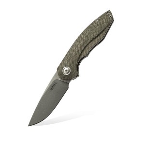 Nóż składany MKM Timavo M390 Green Micarta by Jasper Voxnæs