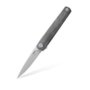 Nóż składany MKM Flame M390 Drop Point Micarta by Michael Zieba