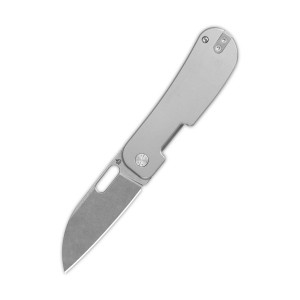 Nóż składany QSP Knife Variant PE QS154-E Stonewashed 14C28N Titanium by Jacob Lundquist