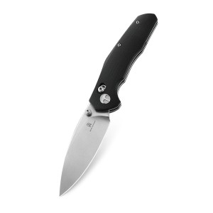 Nóż składany Bestechman Ronan Bar Lock Satin 14C28N Black G10 BMK02A