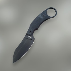 Nóż LionSTEEL H1 Black PVD Stonewashed M390 Black G10 Kydex