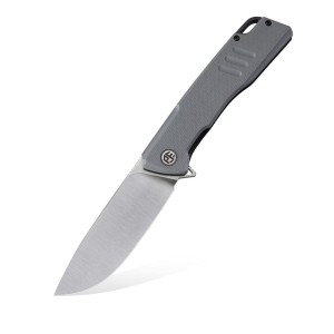 Nóż składany Petrified Fish Loco PF-B02 GAS Grey G10