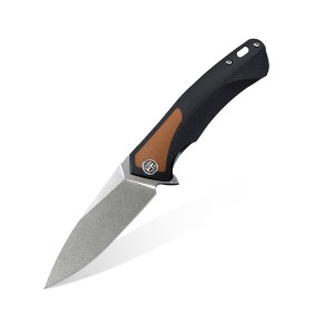 Nóż składany Petrified Fish Pub PF-838 BRW Brown-Stonewash