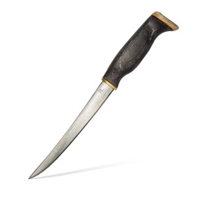 Nóż Arctic Legend Fillet Knife Stal Nierdzewna Czerniona Brzoza Karelska