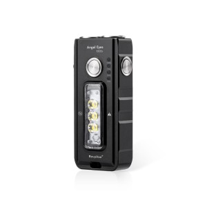Latarka RovyVon Angel Eyes E200s Black Czarna 1650 Lumenów Multifunkcyjna: Światło Boczne Białe