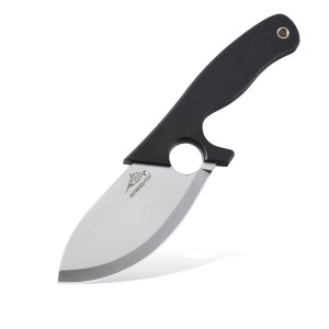 Nóż Petrified Fish EEL PFH01 DW Stonewashed 9CR18MOV Black G10 Handle Black G10 Sheath