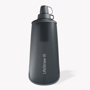 Butelka Zwijana z Filtrem LifeStraw Peak Squeeze Bottle 1000 ml Dark Gray