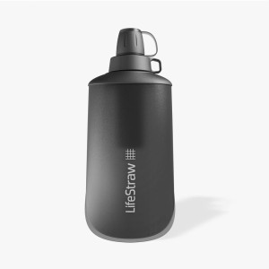 Butelka Zwijana z Filtrem LifeStraw Peak Squeeze Bottle 650 ml Dark Gray