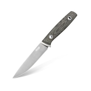 Nóż TRC Knives This Is Freedom Long Satin M390 Black Canvas Micarta Black Kydex