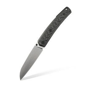 Nóż Składany Petrified Fish Patte V2 PF719CS Satin 14C28N Carbon Fiber
