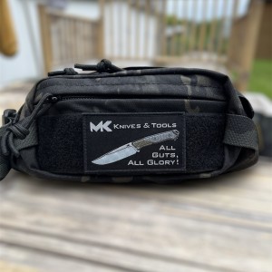 Naszywka MK Knives & Tools 'All Guts, All Glory!' | Haftowana