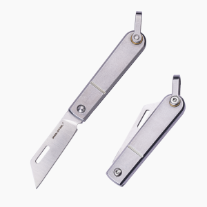 Mini Scyzoryk Brelok Real Steel Baby Barlow 8031 Wharncliffe Satin 12C27 Stainless Steel Keychain