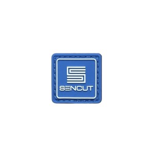 Naszywka SENCUT PVC Narzepka Kwadratowa 26x26