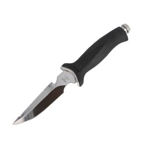 Nóż nurkowy MAC Coltellerie Aquatys Black MC AQT12.N 120 mm