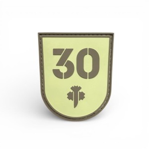 Naszywka Peltonen Knives FJP805 PVC Khaki 30th Anniversary