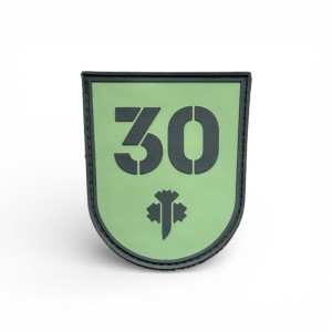 Naszywka Peltonen Knives FJP804 PVC Green 30th Anniversary