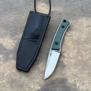 Nóż TFK Knives T10 AEB-L OD Green G10 mały nóż neck EDC