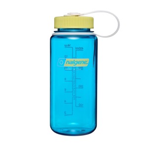 Butelka Nalgene Wide Mouth Sustain 500 ml Blue Atoll w/Endive - Szeroki Wlew