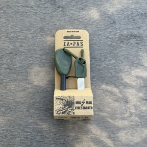Krzesiwo z krzesakiem survival, bushcraft ZA-PAS Knives MIG-MAG oliwkowe