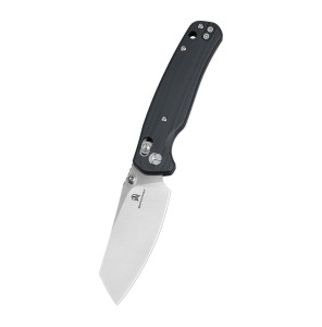 Nóż składany Bestechman CICADA'S WING BMK06K Satin 10Cr15Mov Black G10 blokada Bar-Lock