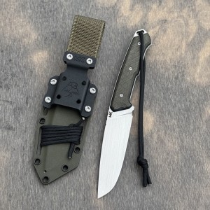 Nóż outdoorowy Nomad Expedition MK Knives & Tools  Satin M390 Micarta/G10