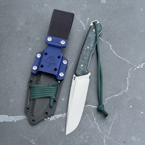 Nóż Nomad Expedition MK Knives&Tools M390 Arctic Storm FatCarbon|Black G10