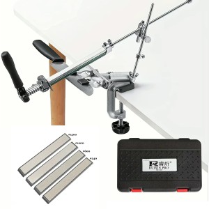 RUIXIN RX-009 Ruixin Pro System Ostrzący z Zestawem Kamieni w Walizce