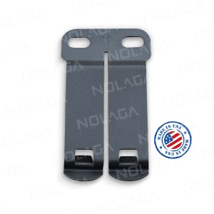 Klips mocujący do kabur DCC Monoblock Gear Clip 1.75" Grey Cerakote USA + zestaw montażowy - pas do 45 mm